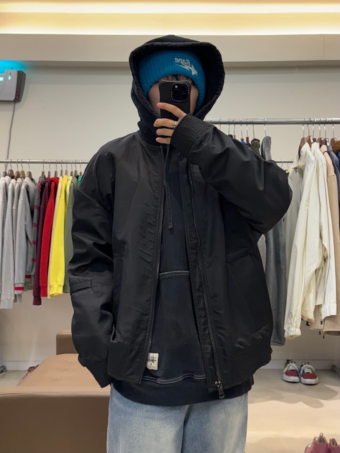 캘빈클라인 나일론 ma-1 자켓 상품이미지6