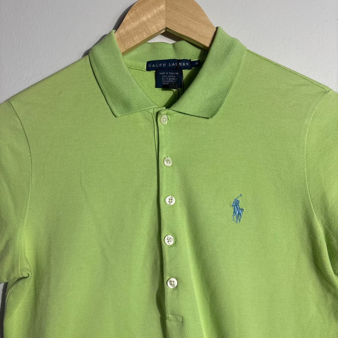폴로랄프로렌 라임 반팔 카라티 (무료배송) 상품이미지2
