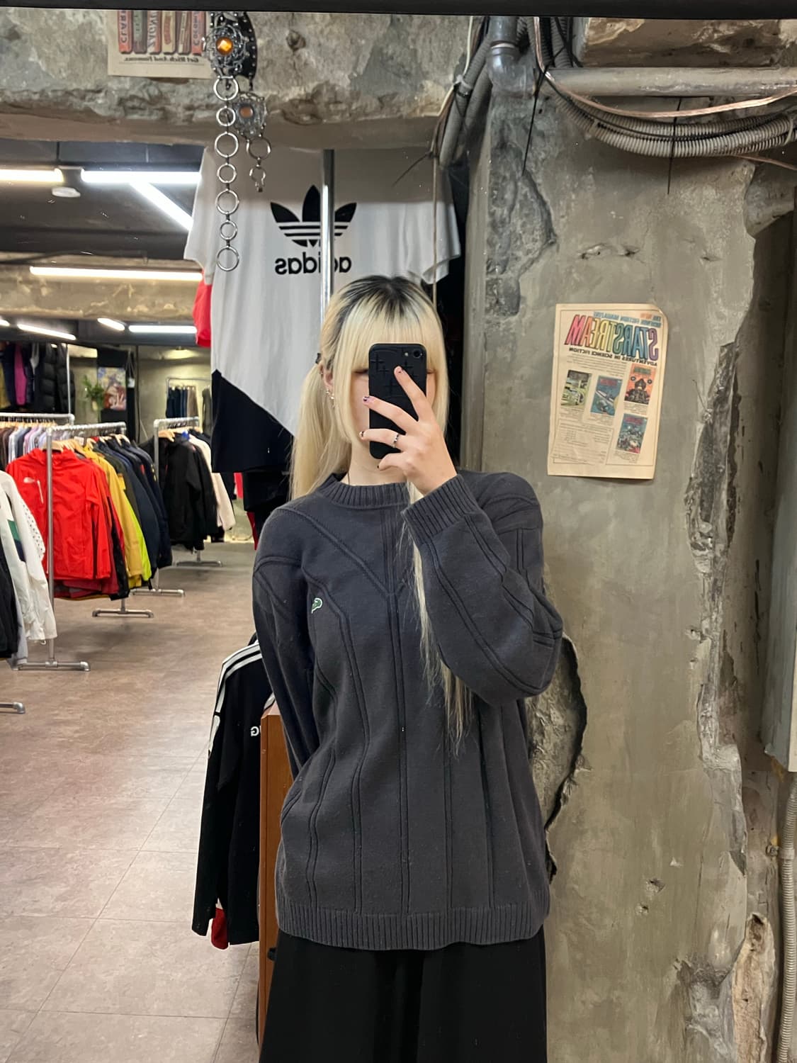 라코스테 니트 차콜  #csz2107 상품이미지2