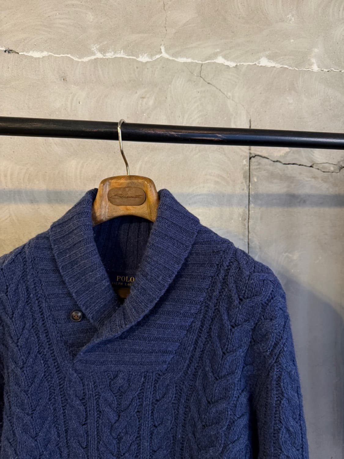 폴로 랄프로렌 숄칼라 니트 100 상품이미지4