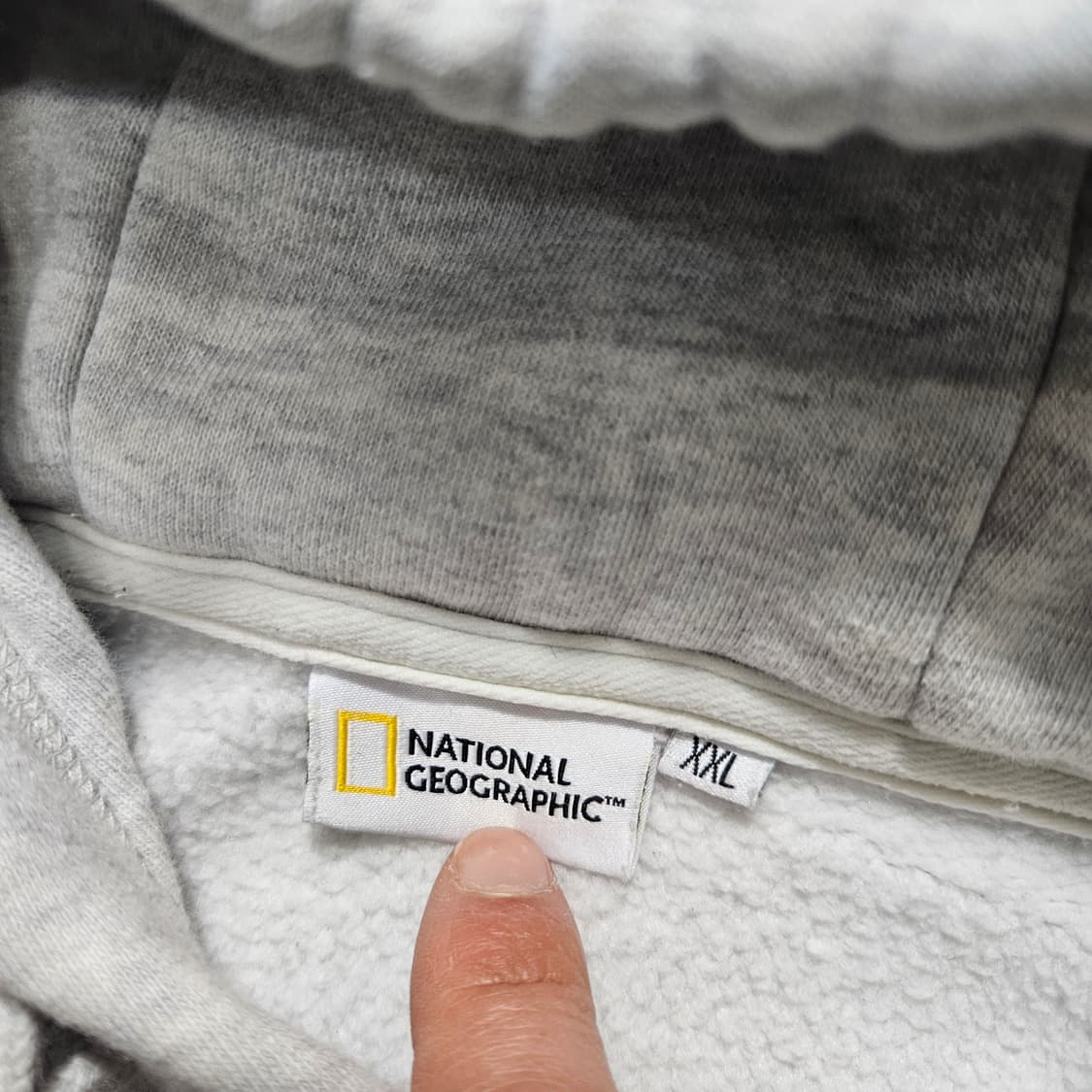 내셔널지오그래픽 후드티 XXL 상품이미지4