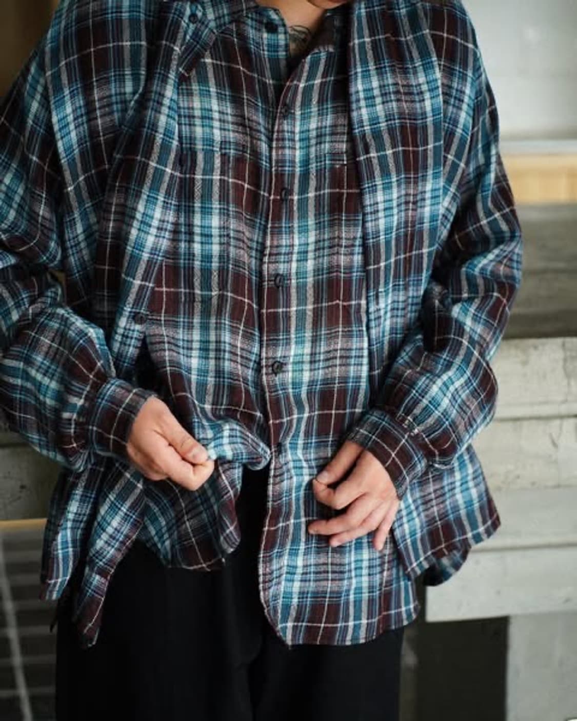 [M] 25AW NICENESS 나이스네스 THOM 네이비 상품이미지4