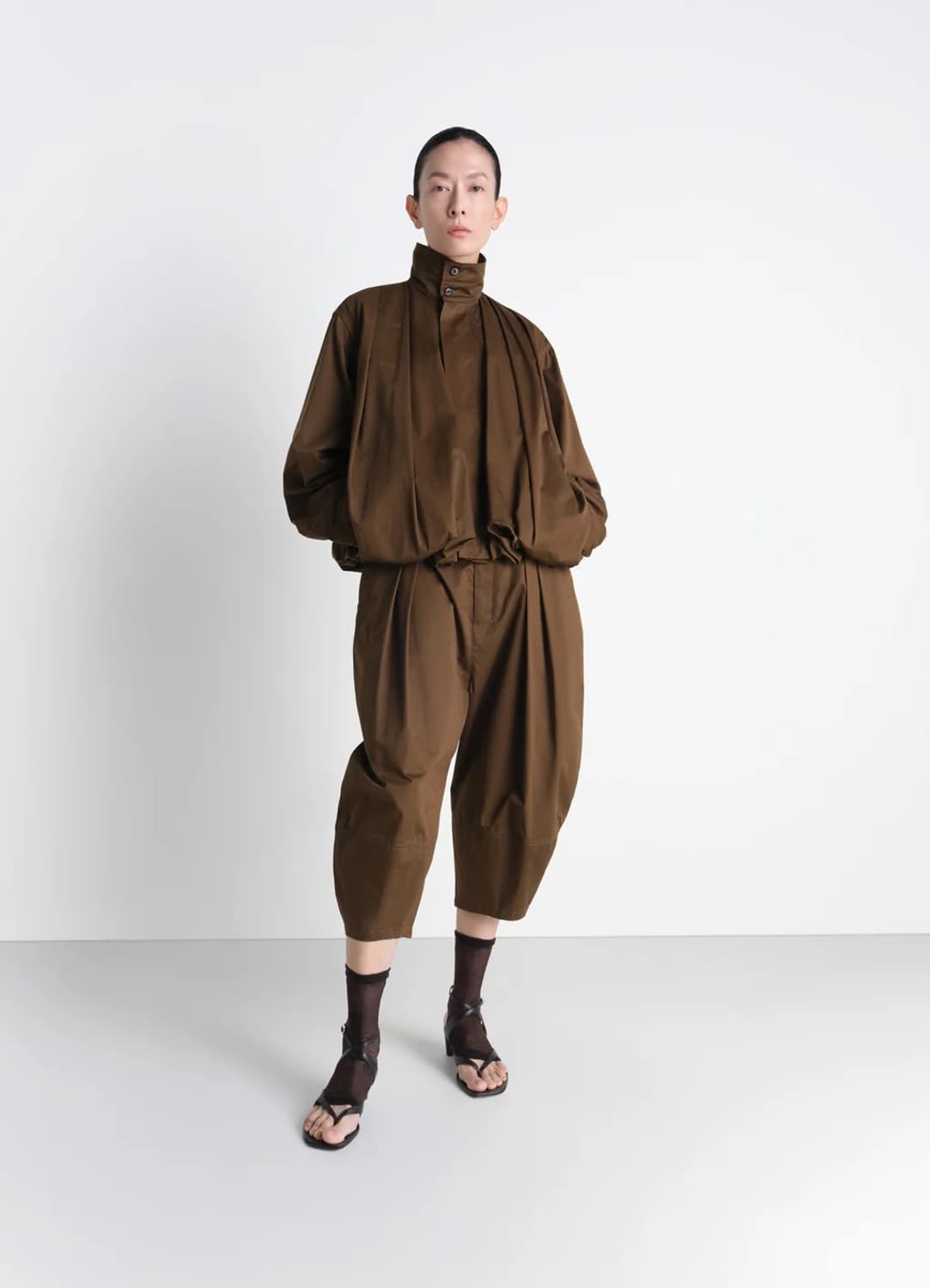 [36]르메르 26ss SOFT PLEATED  블루종/브론즈 상품이미지2