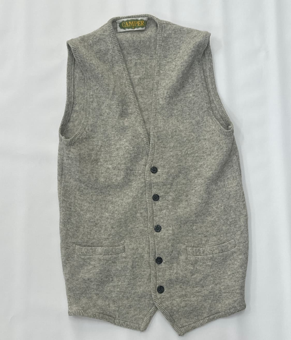 🐾무채색 겨울 에스닉 모리걸🐾 코디세트 니트 조끼 롱스커트 블랙 상품이미지8