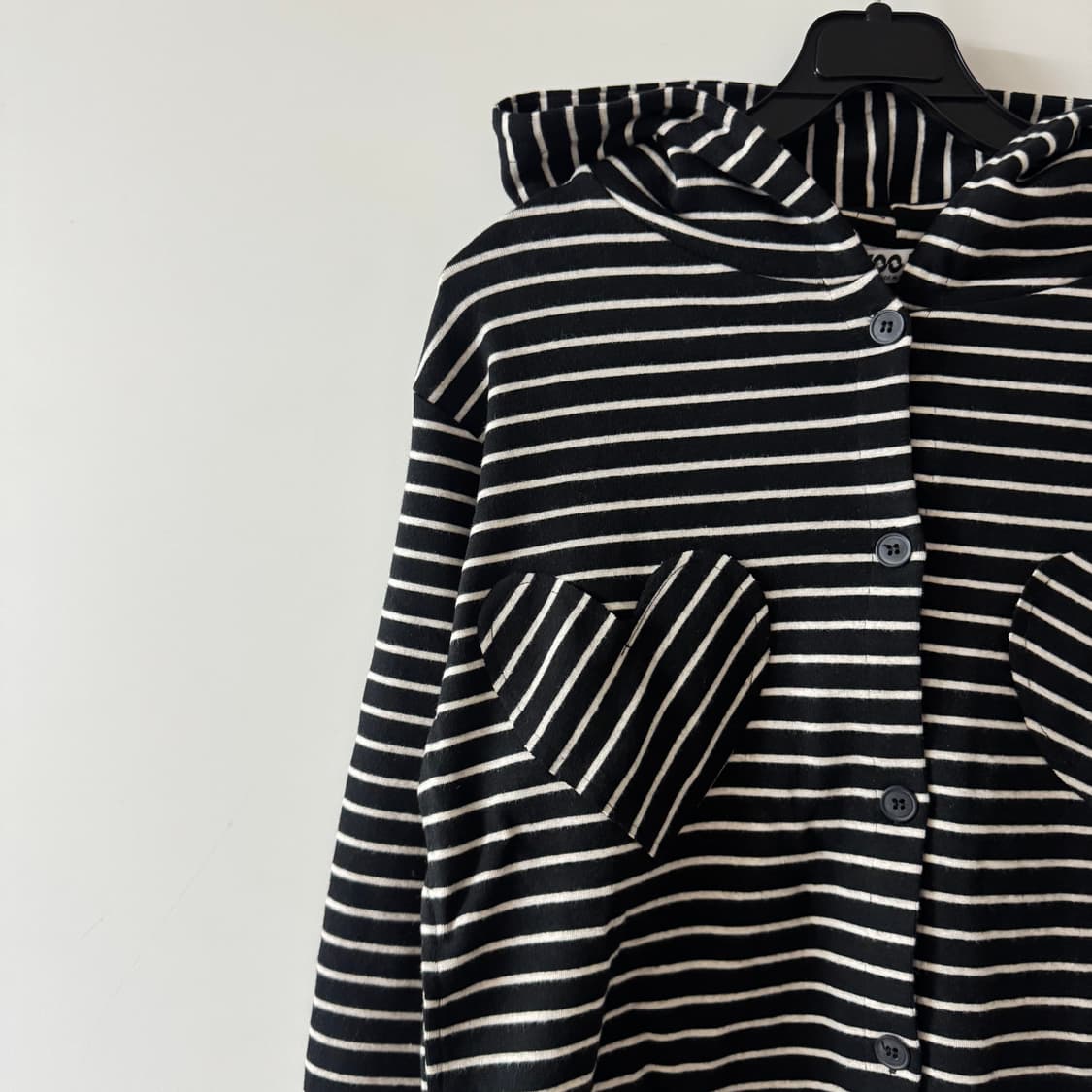 새상품 여자 하트 후드집업 (블루) 상품이미지2