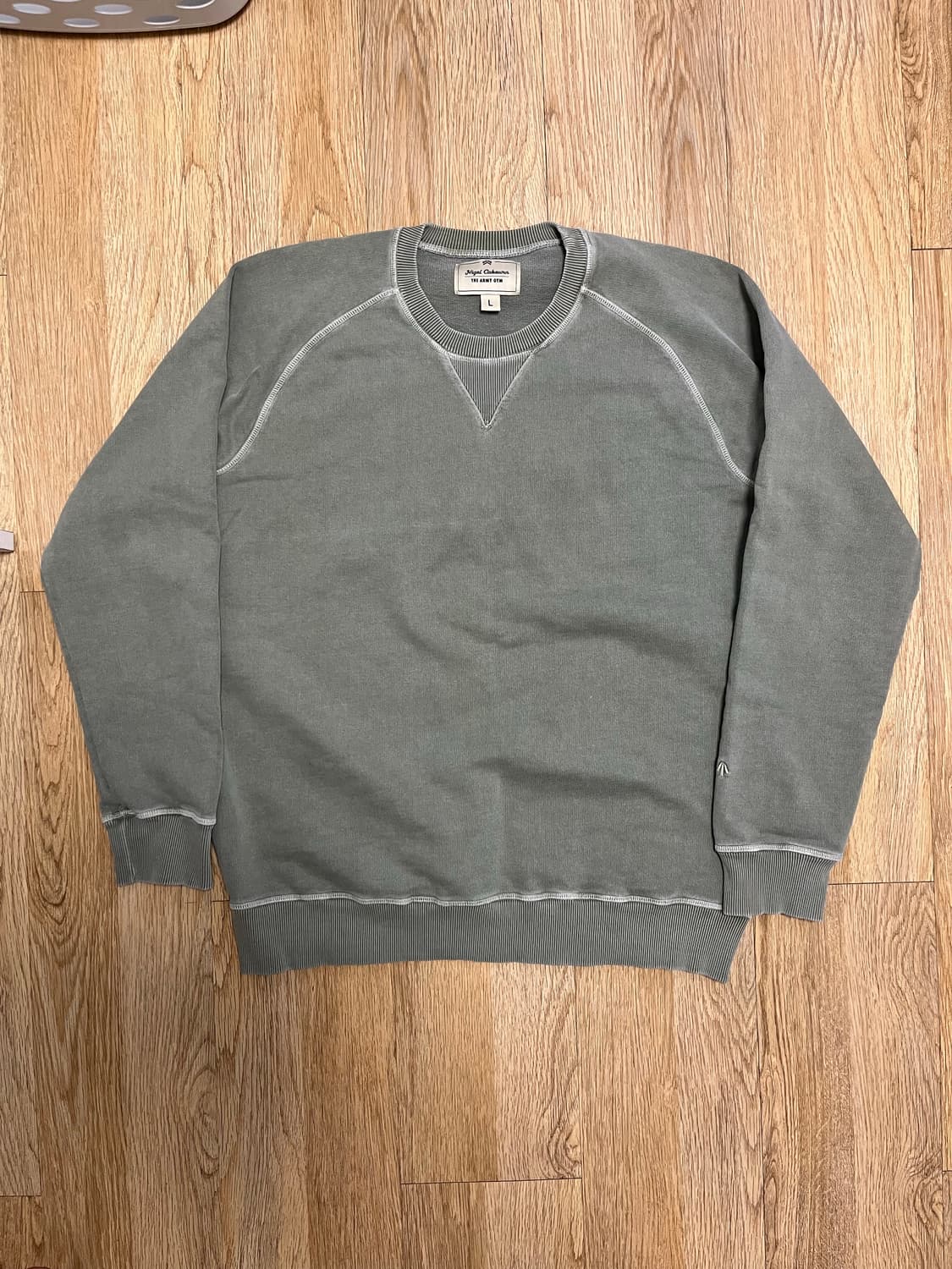 나이젤카본 아미 짐 스웻셔츠 그린 상품이미지3