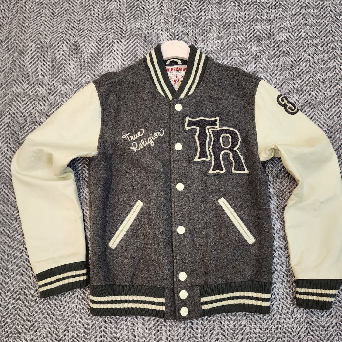 트루릴리전 말리부 레더 바시티 상품이미지2