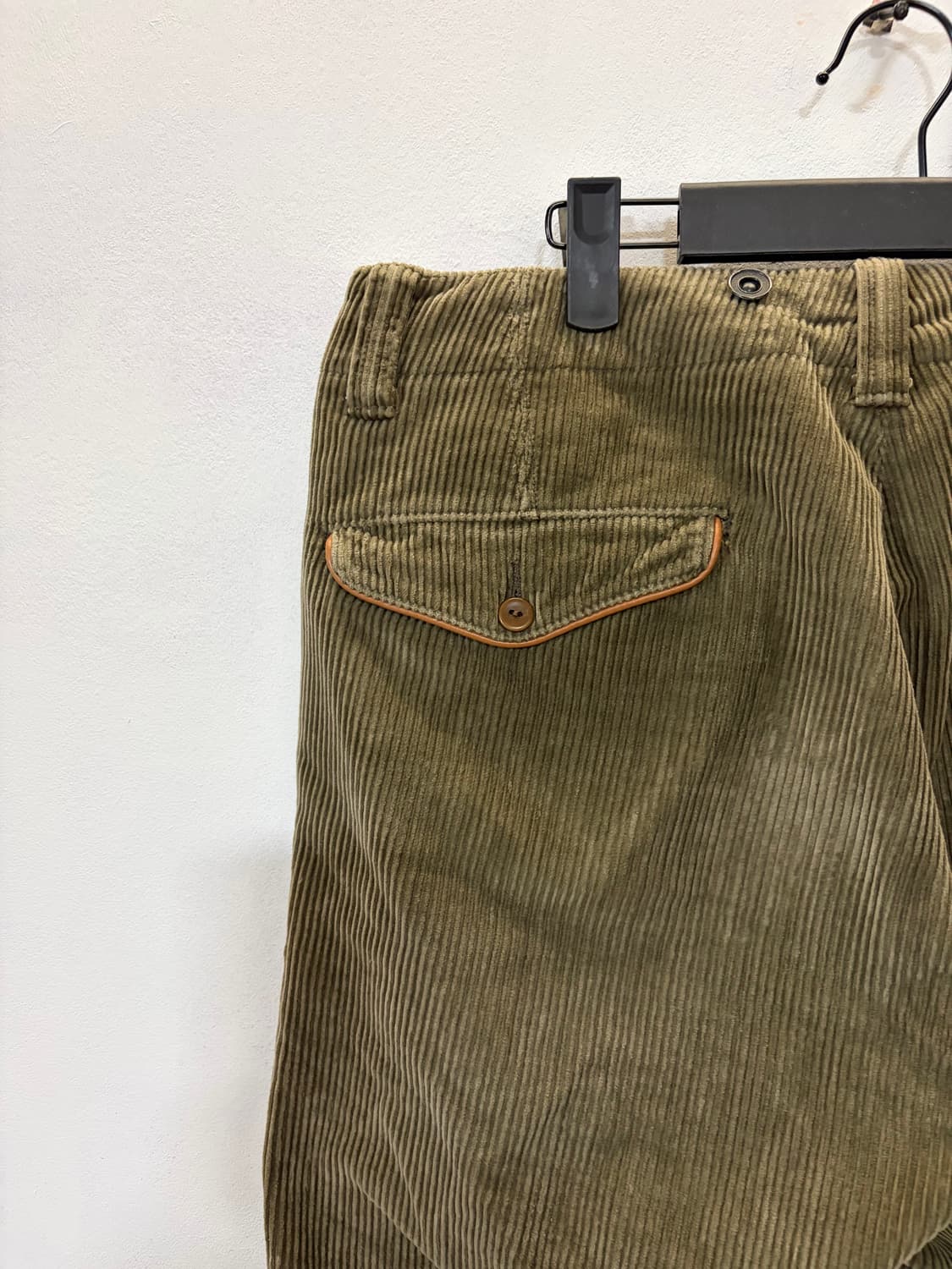 더블알엘 코듀로이 팬츠 32 (올리브) 상품이미지4
