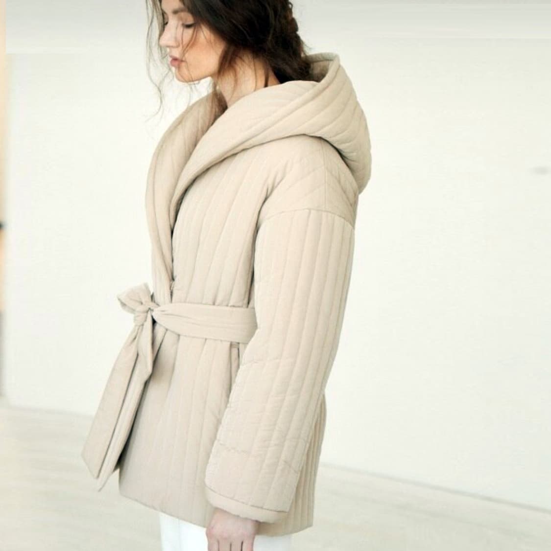 아크로(akro) 후디 숏패딩 프리사이즈 상품이미지2