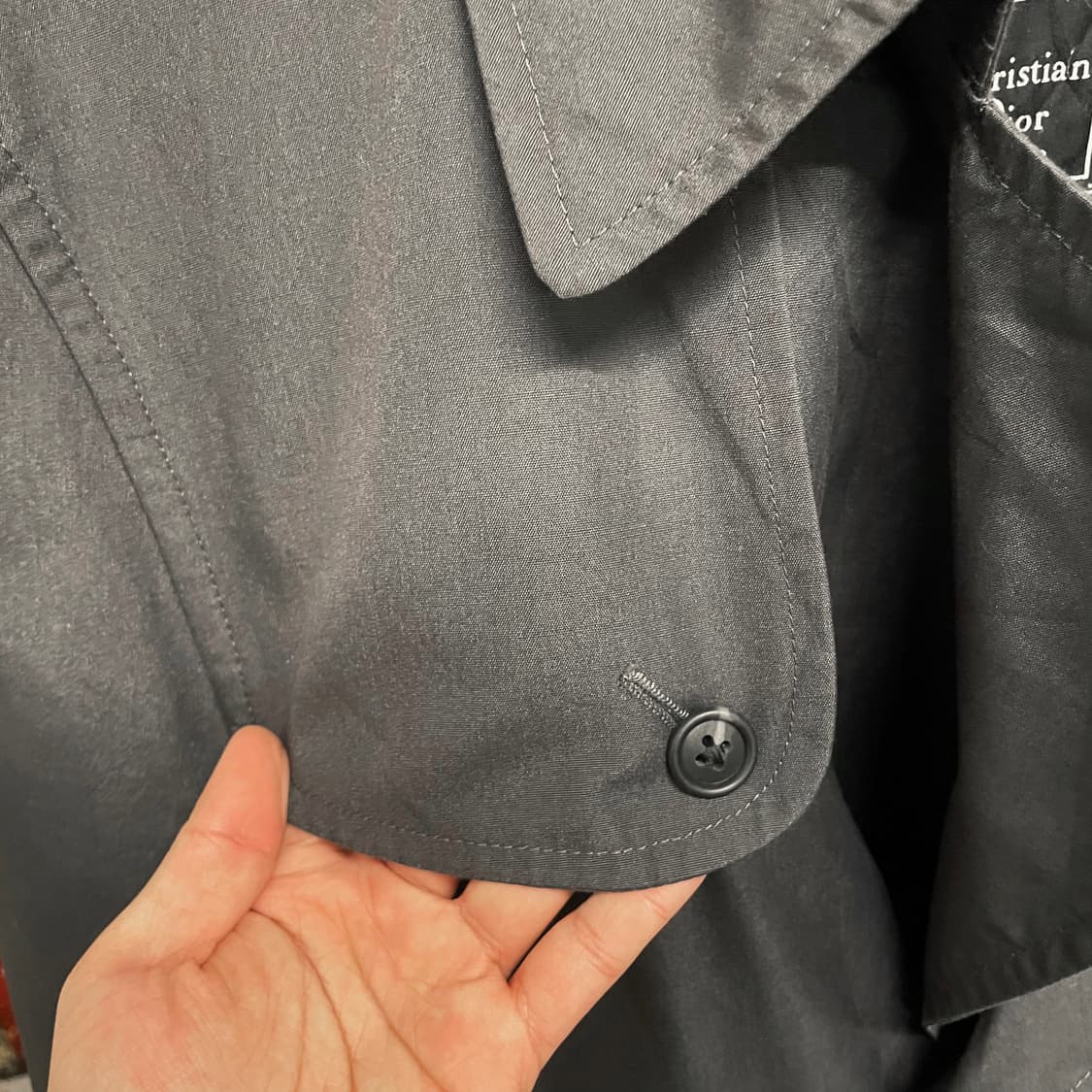 크리스찬 디올 무슈 내피 트렌치 코트 하이엔드 명품 코트 상품이미지5