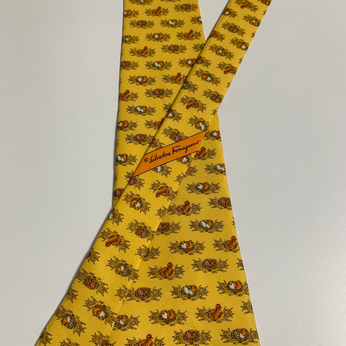 살바토레 페레가모(Ferragamo) 혼주넥타이 명품 최상급 A+ 상품이미지4