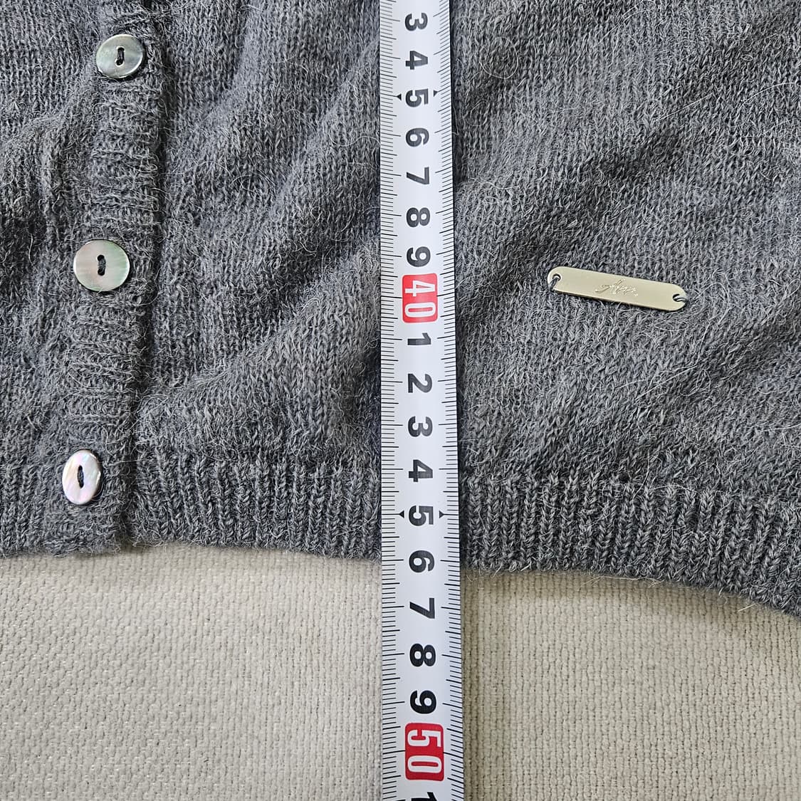 실측확인 Arr. 여성 니트 가디건 0406Y 상품이미지6