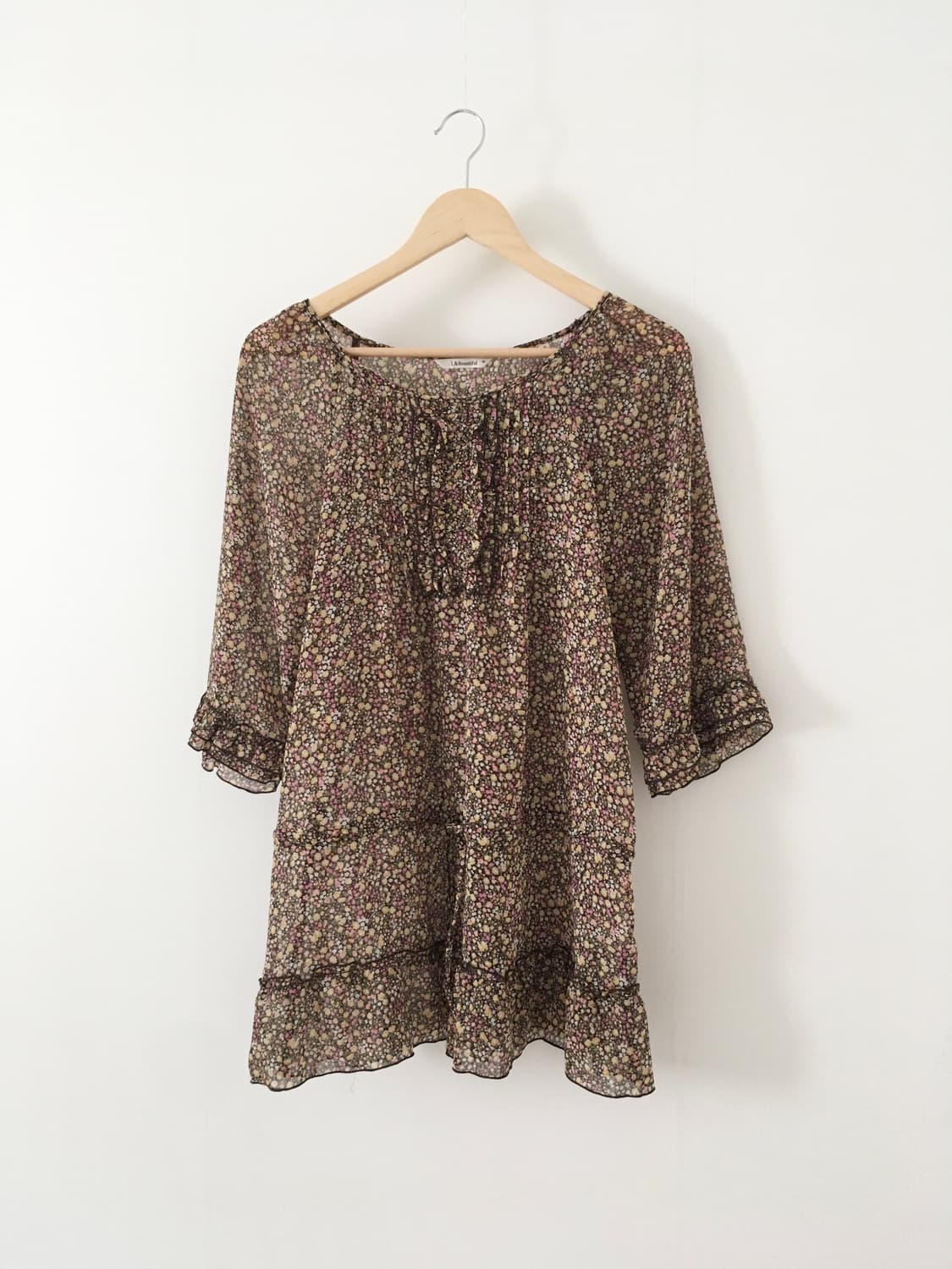 floral mini dress 상품이미지7