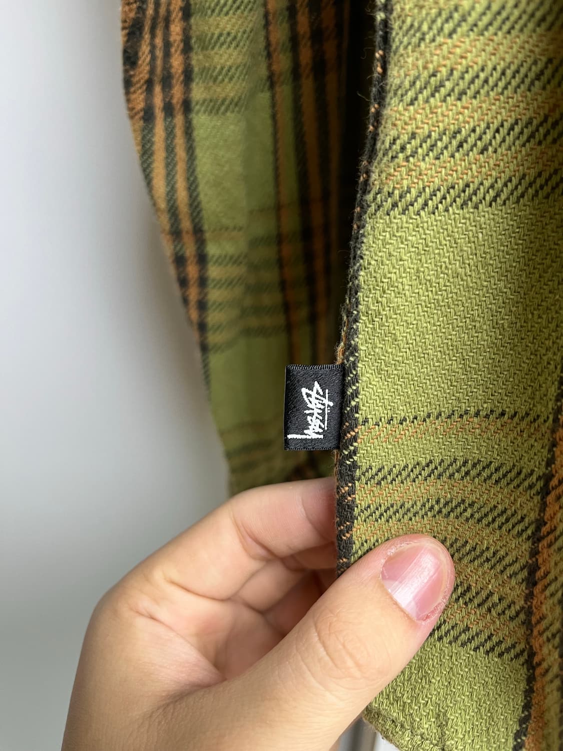 스투시 Stussy 체크 셔츠 XL 상품이미지4