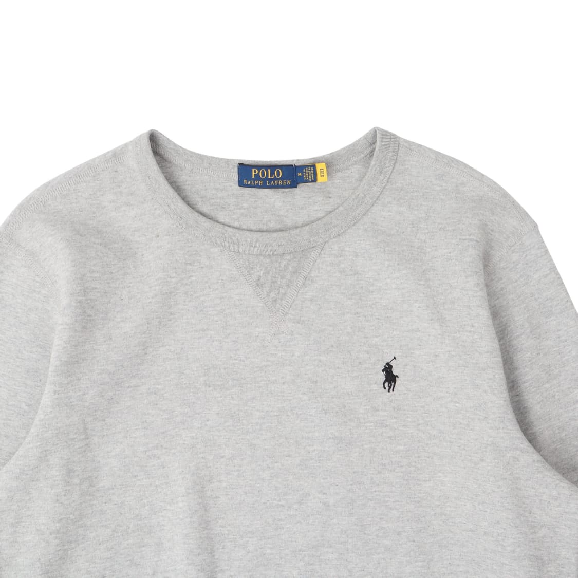 폴로 랄프로렌 QR 그레이 코튼 폴리 스웻셔츠 상품이미지2
