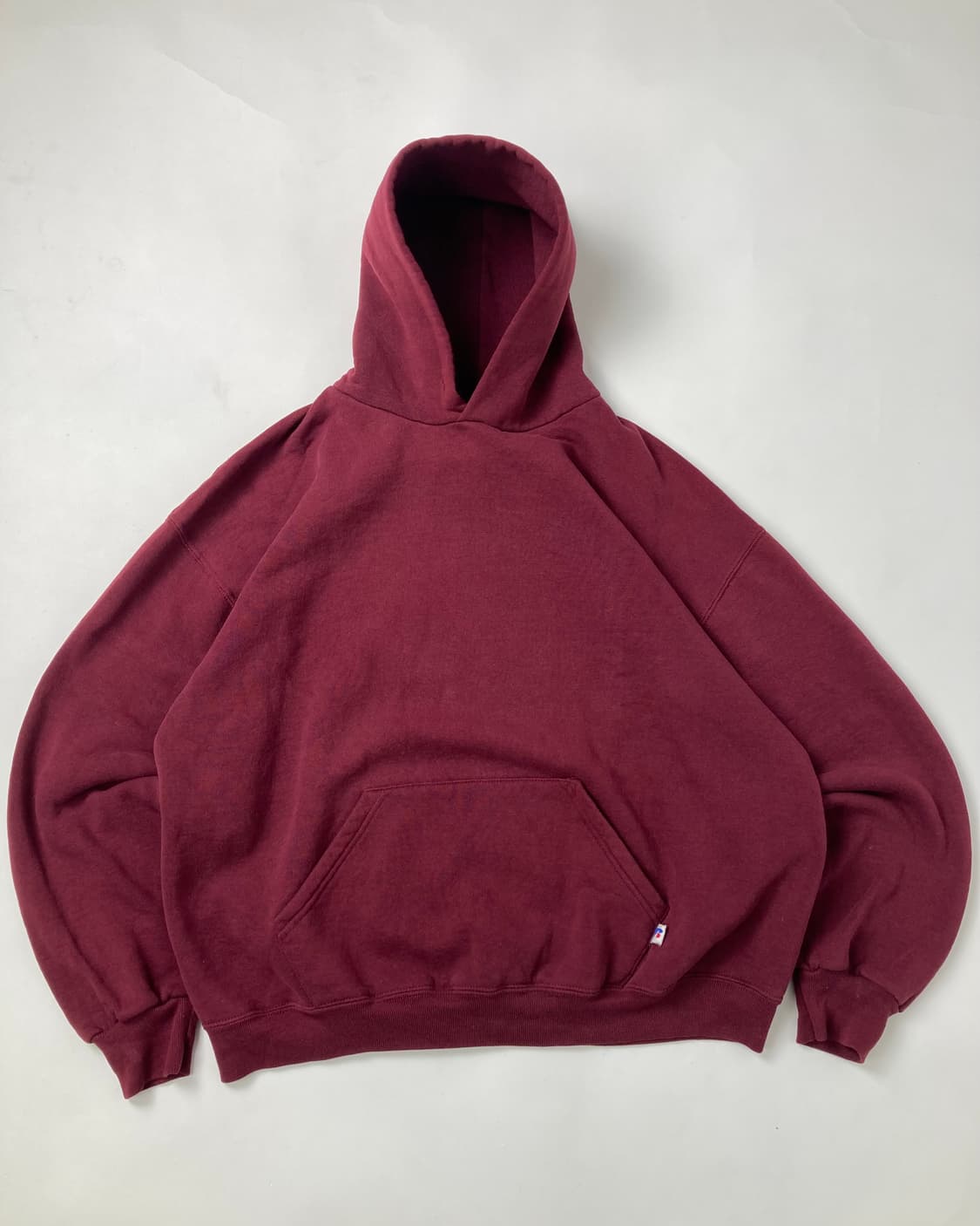 90s Russell Hoodie (burgundy) 상품이미지1
