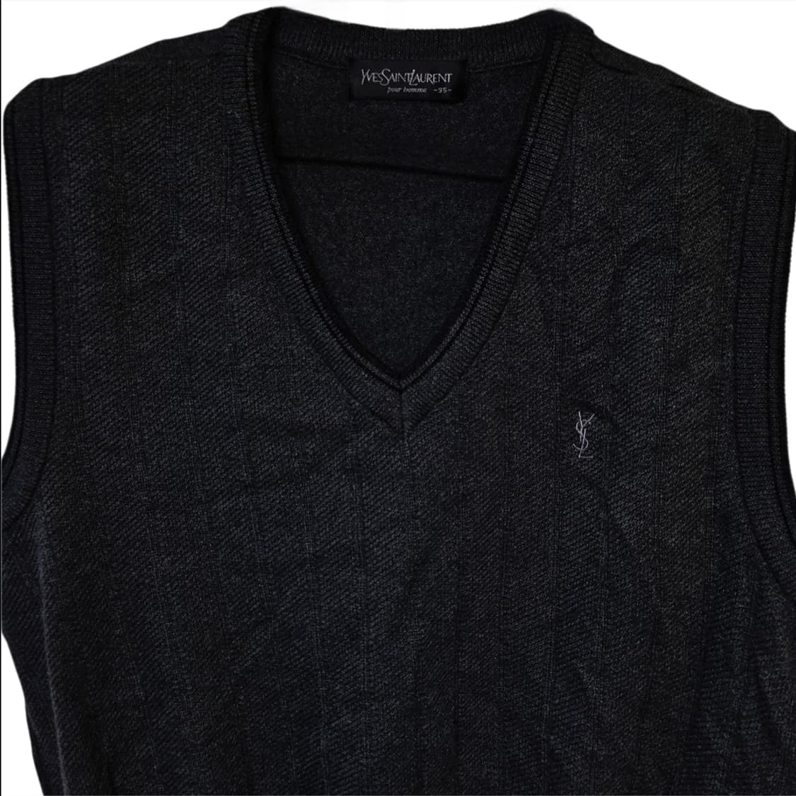 입생로랑 니트조끼 여성95 M 상품이미지3