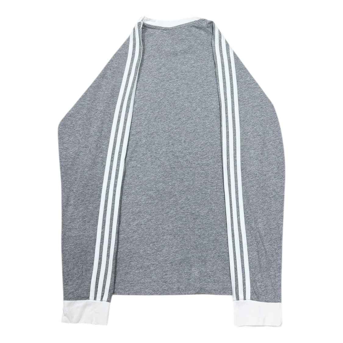 아디다스 아디컬러 클래식 3 스트라이프 롱슬리브 티셔츠 그레이 S 상품이미지3