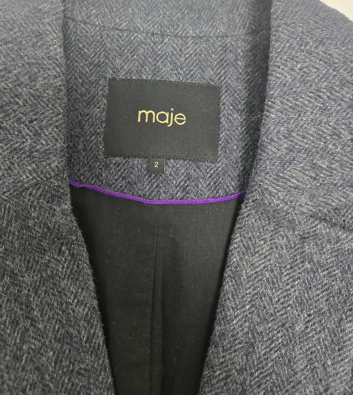maje 헤링본 재킷 상품이미지2