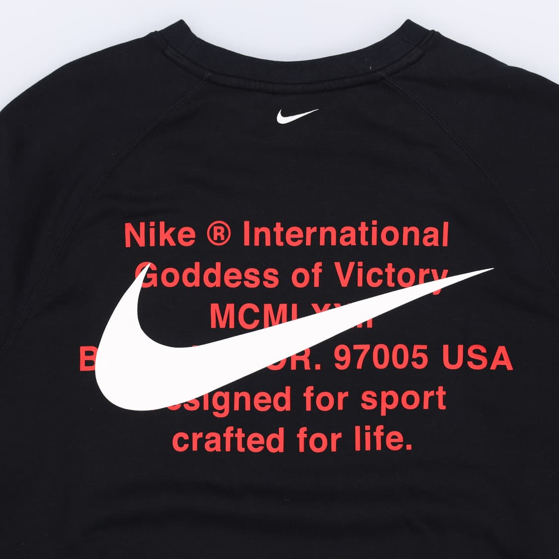 [XL] 나이키 더블스우시 피그먼트 긴팔 맨투맨 티셔츠 N7021 상품이미지3