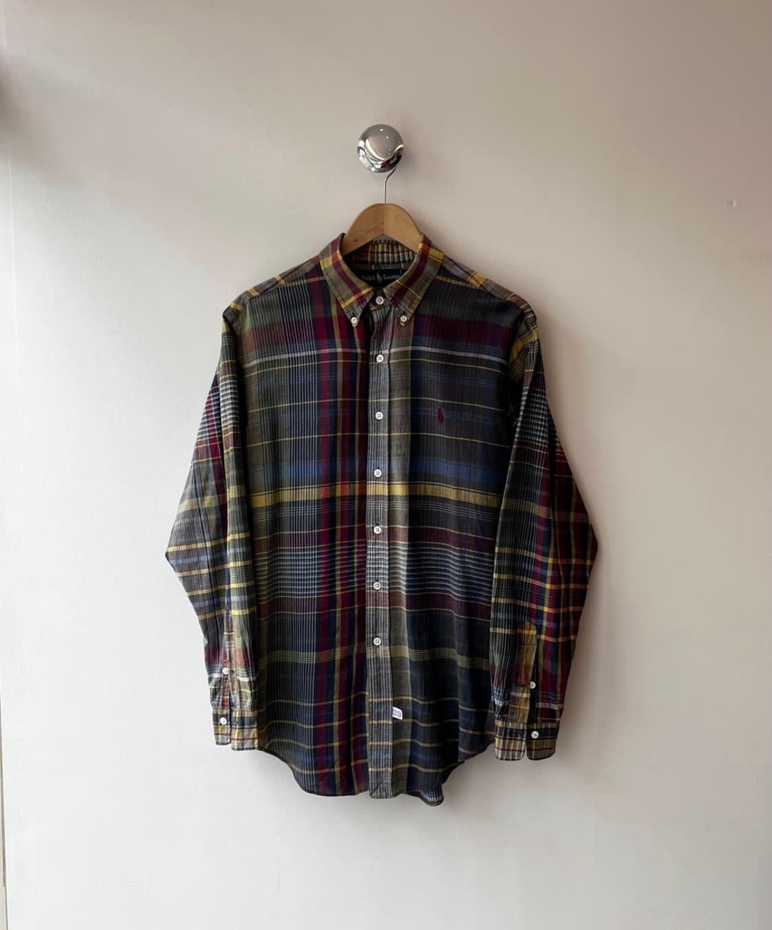 폴로 90‘s 마드라스 셔츠 상품이미지1