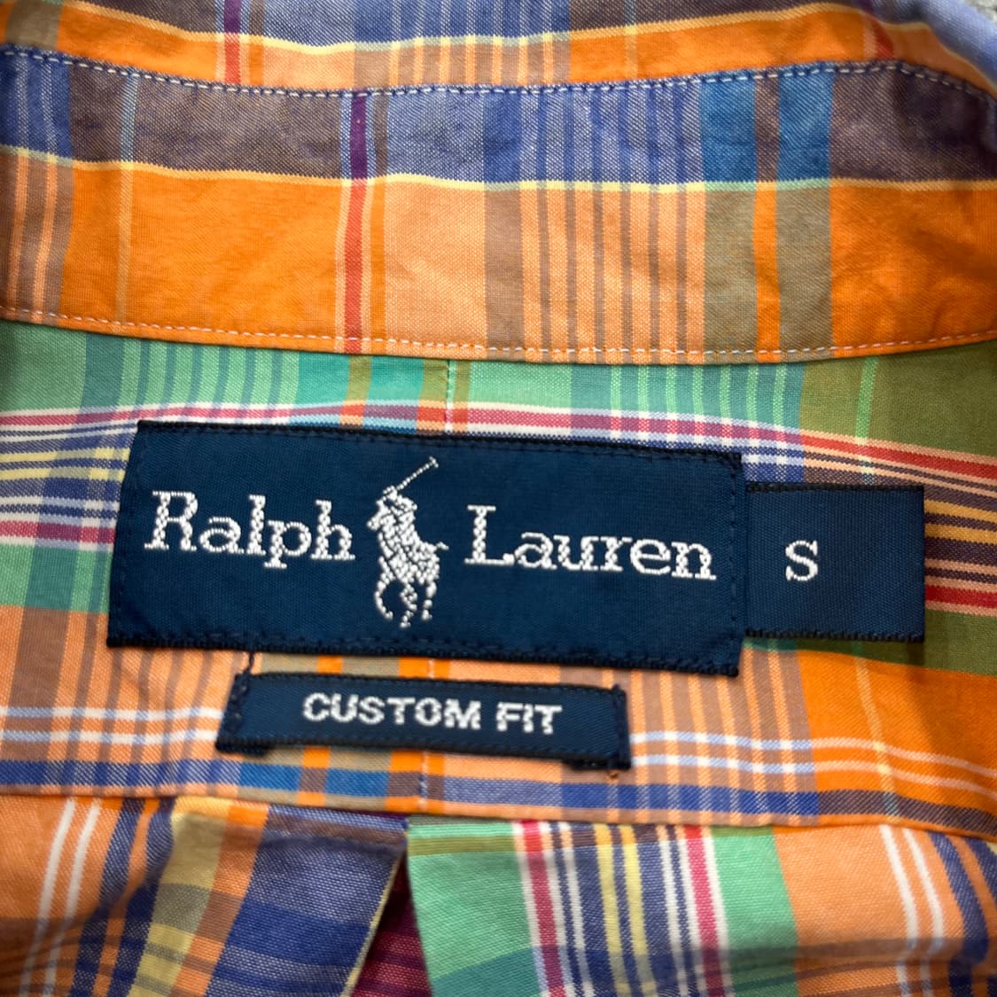 S 랄프로렌 멀티컬러 체크셔츠 상품이미지4