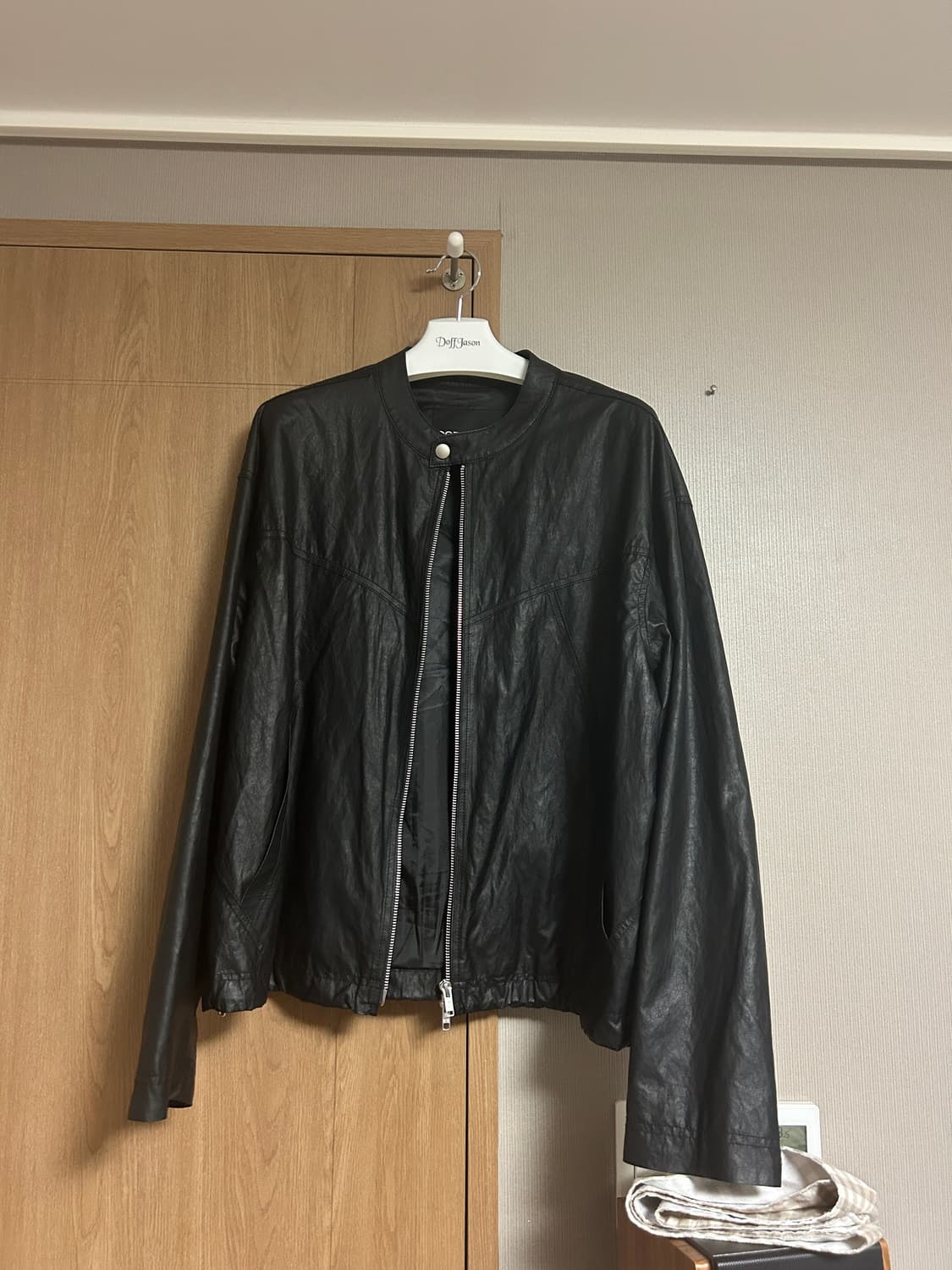 도프제이슨 라이트 쉘 모터사이클 자켓 블랙 상품이미지1