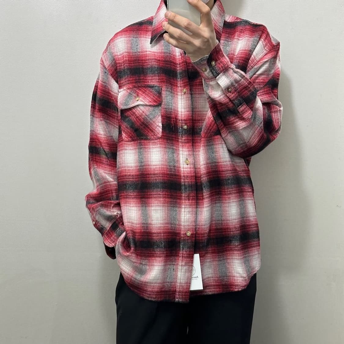 워크웨어 플란넬 셔츠 상품이미지1