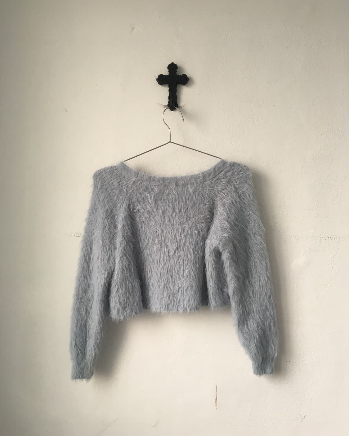 Fluffy knit cardigan 상품이미지3