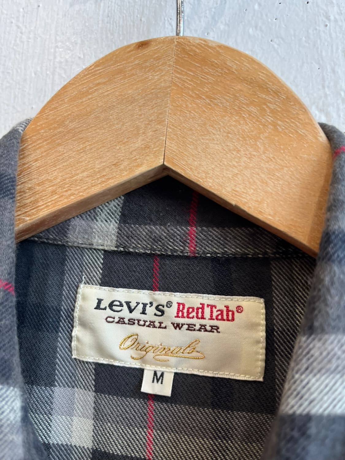 리바이스 재팬 플란넬 웨스턴 체크 셔츠 M 상품이미지7