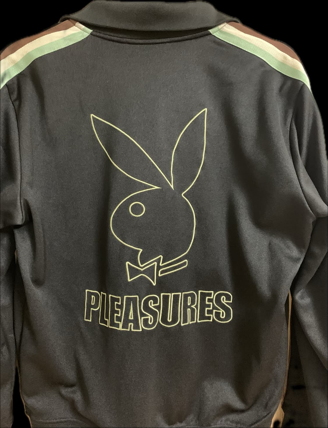 [S] Playboy x Pleasures Track jacket 상품이미지4