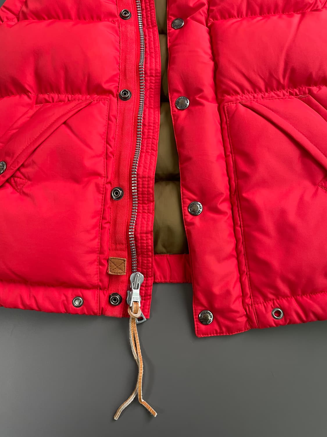 [XS] 폴로 랄프로렌 여성 자수로고 덕다운 패딩 베스트 조끼 상품이미지8