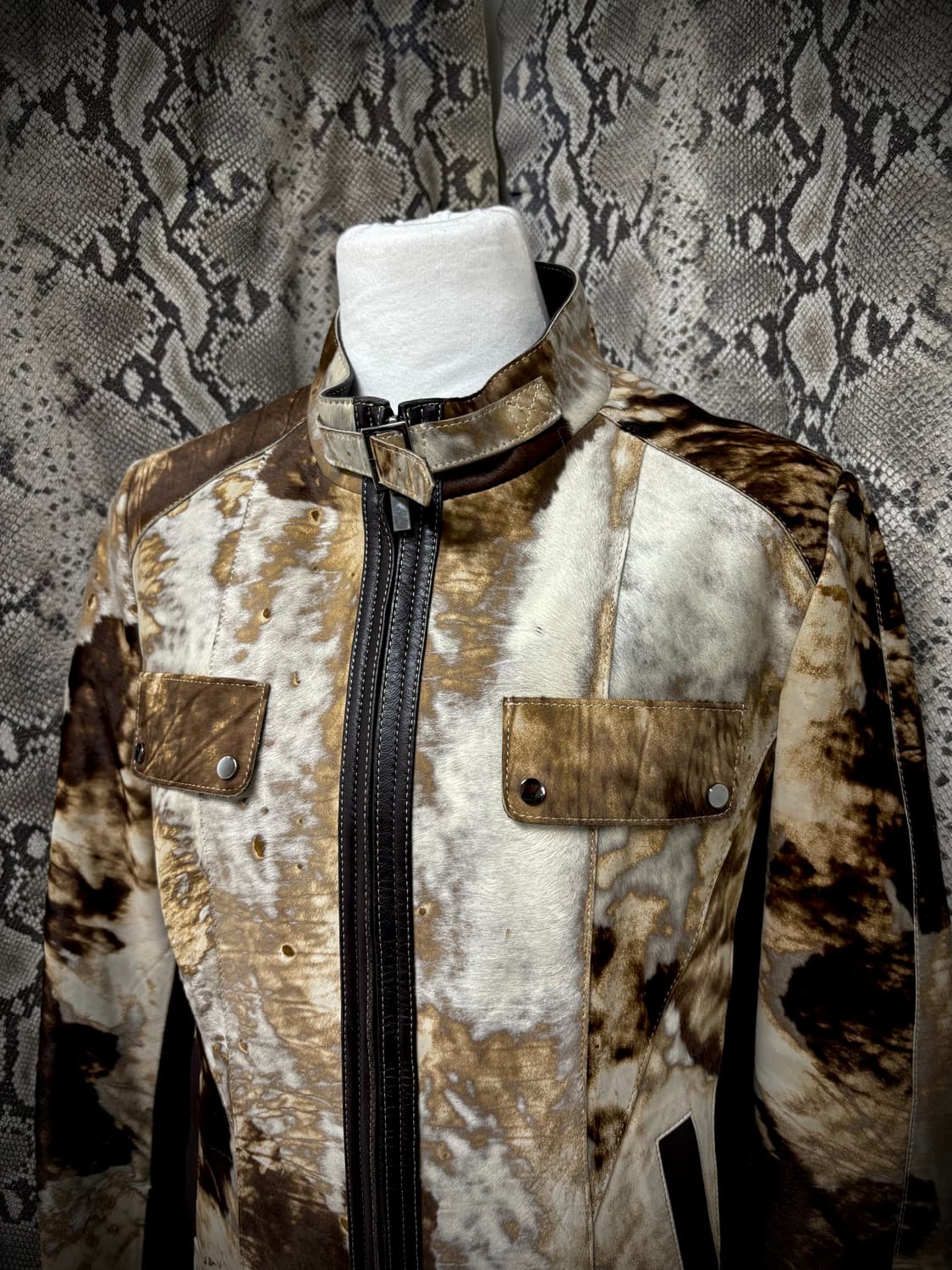 [00’s RARE]Brown Calf Hair Trimming Shee 상품이미지8