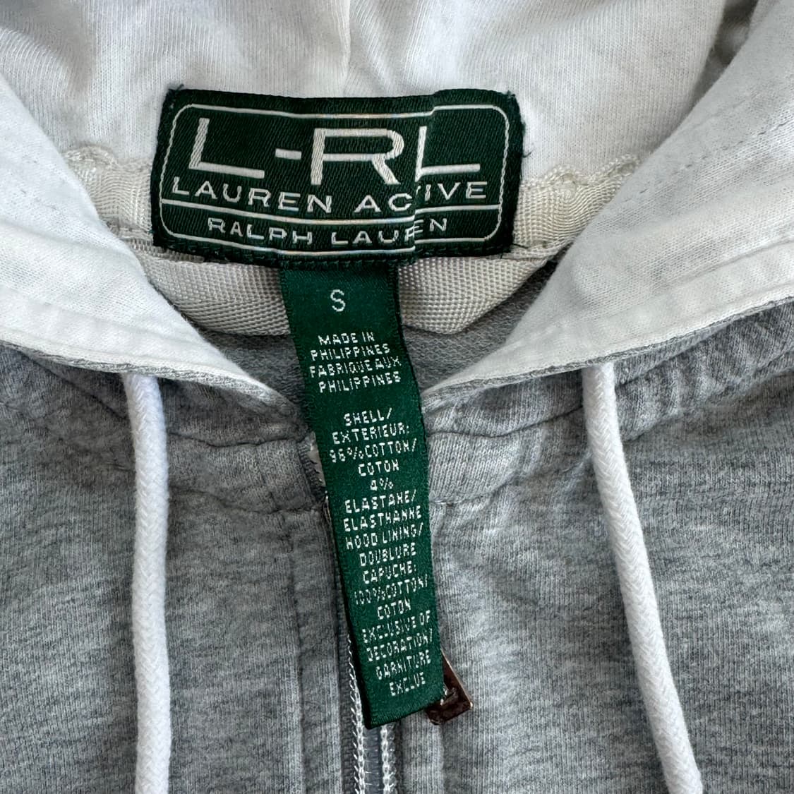 Polo 폴로 그레이 후드집업 상품이미지5