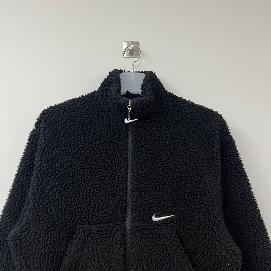 나이키 빅스우시 크롭 플리스 뽀글이 자켓 상품이미지4