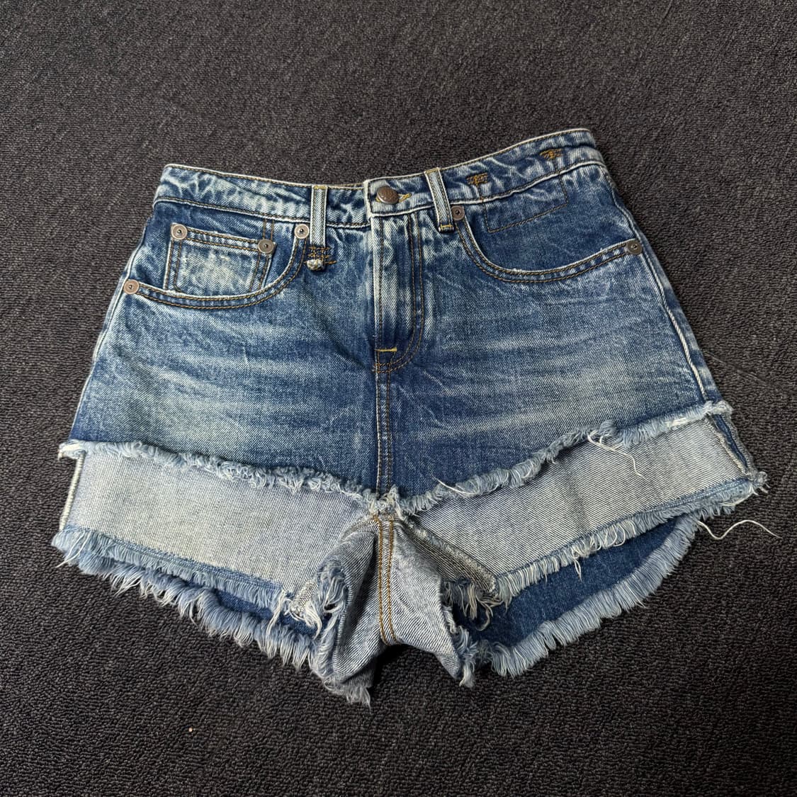 R13 더블 레이어드 데님 팬츠  상품이미지1