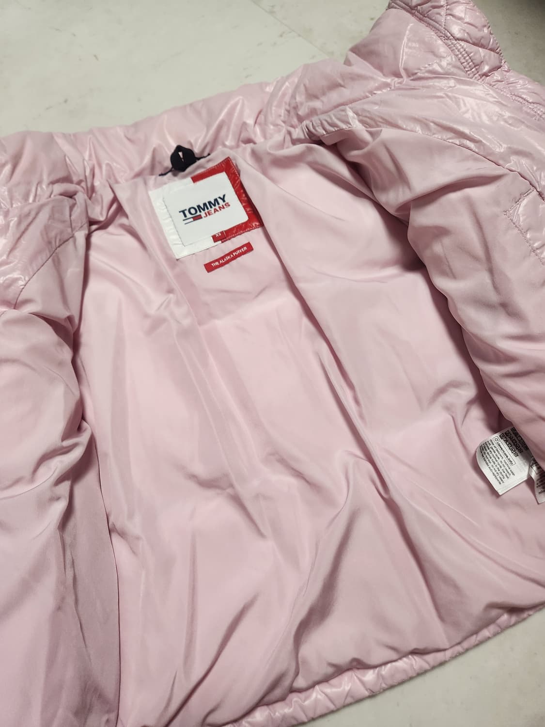 타미진 알래스카푸퍼 핑크패딩(xs) 상품이미지4