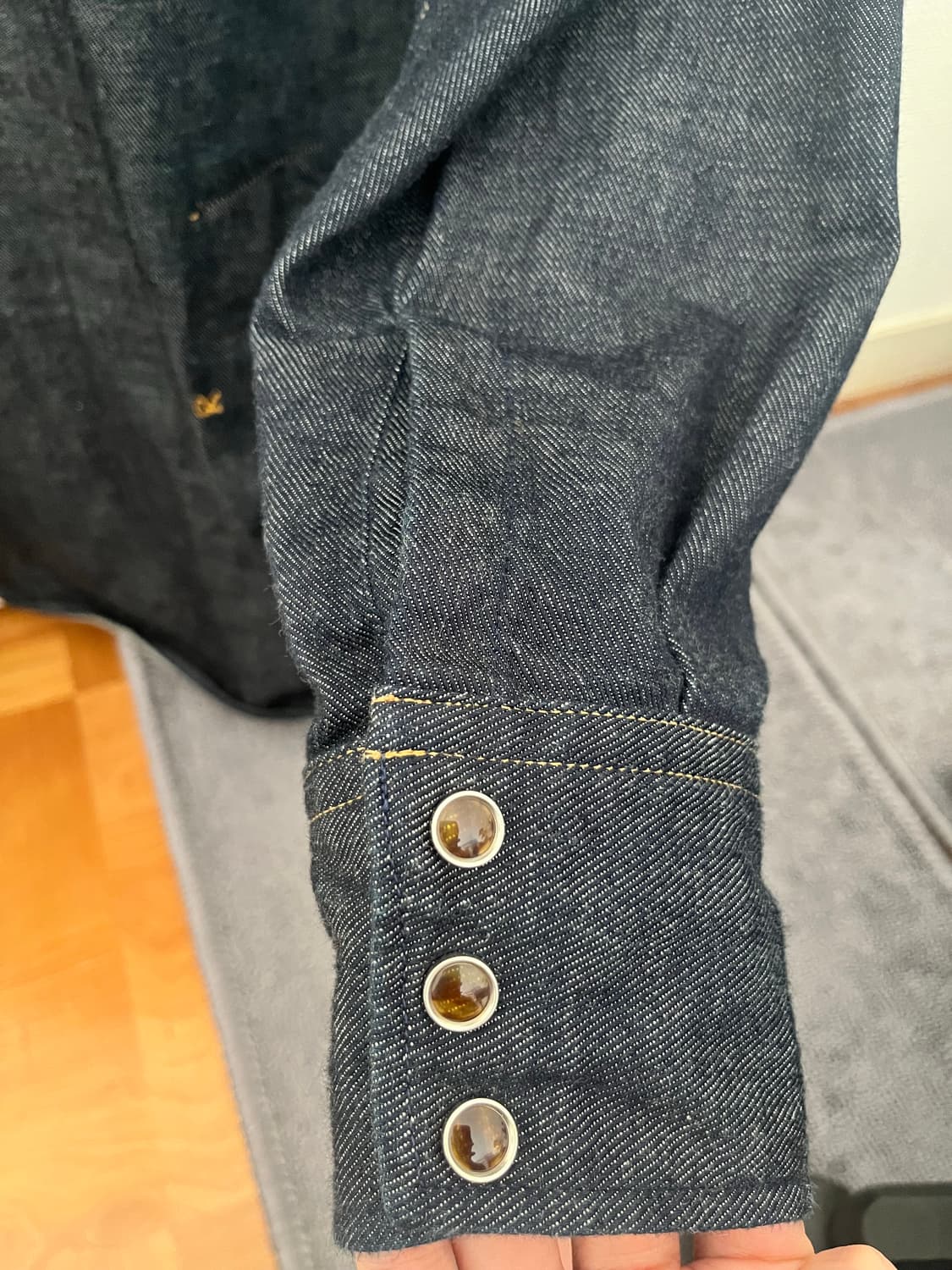 45R 데님셔츠 상품이미지5