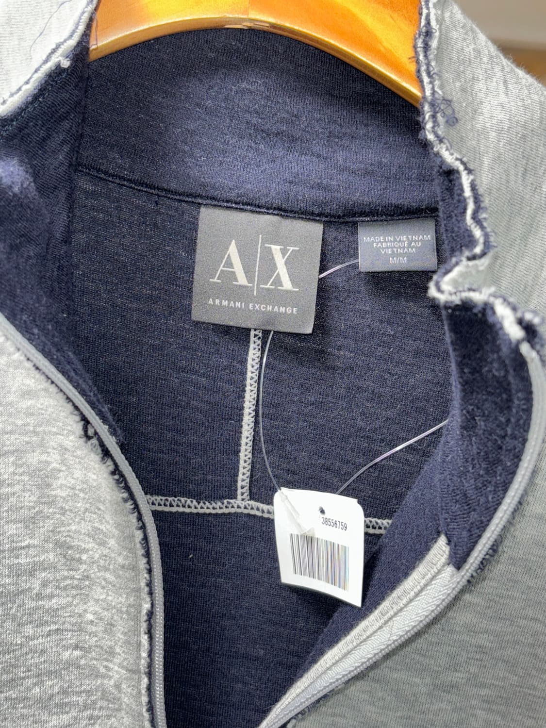 아르마니 익스체인지 하프집업 롱슬리브 상품이미지7