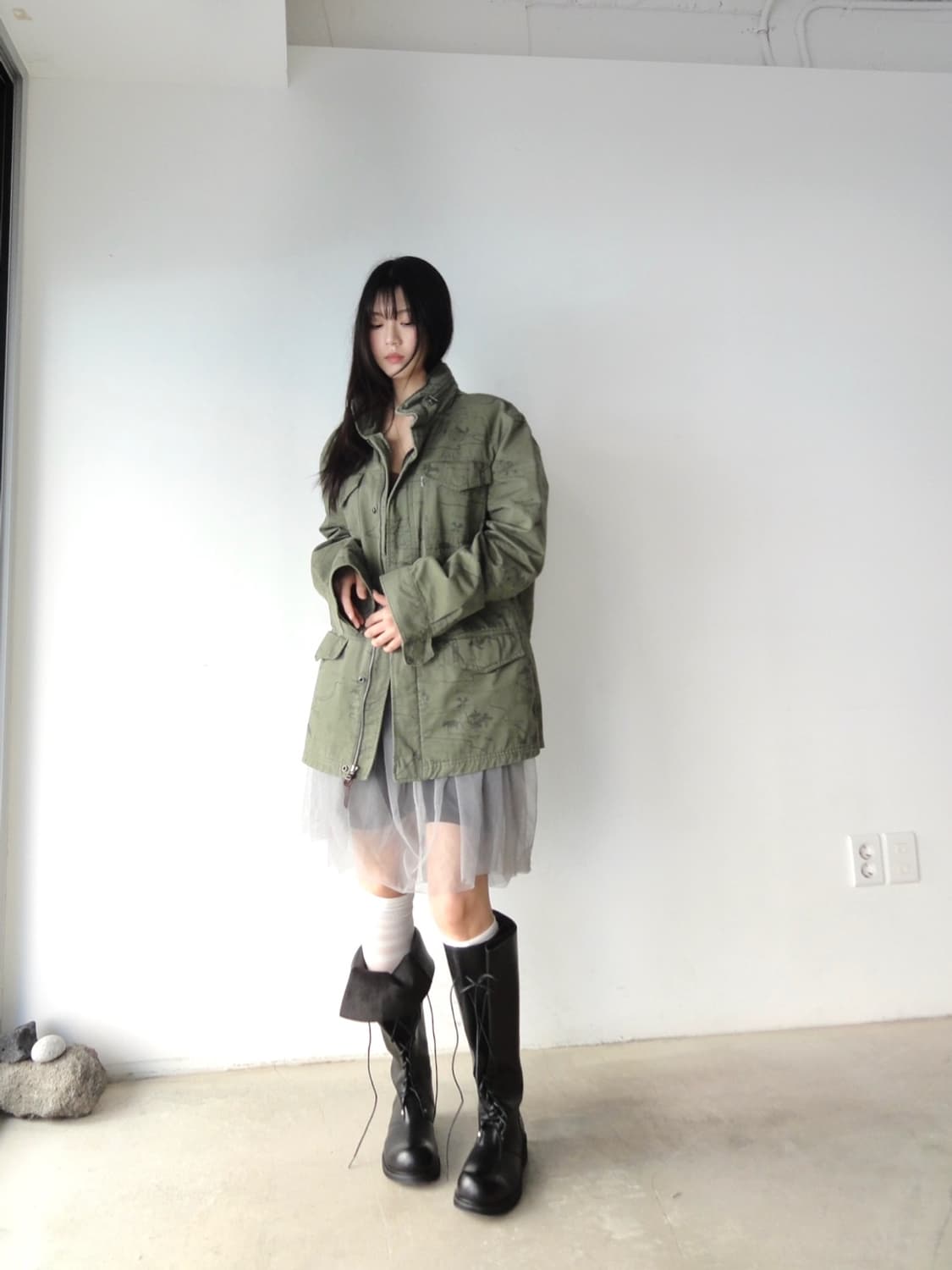 LEVI’S field print sapari jacket / khaki 상품이미지5