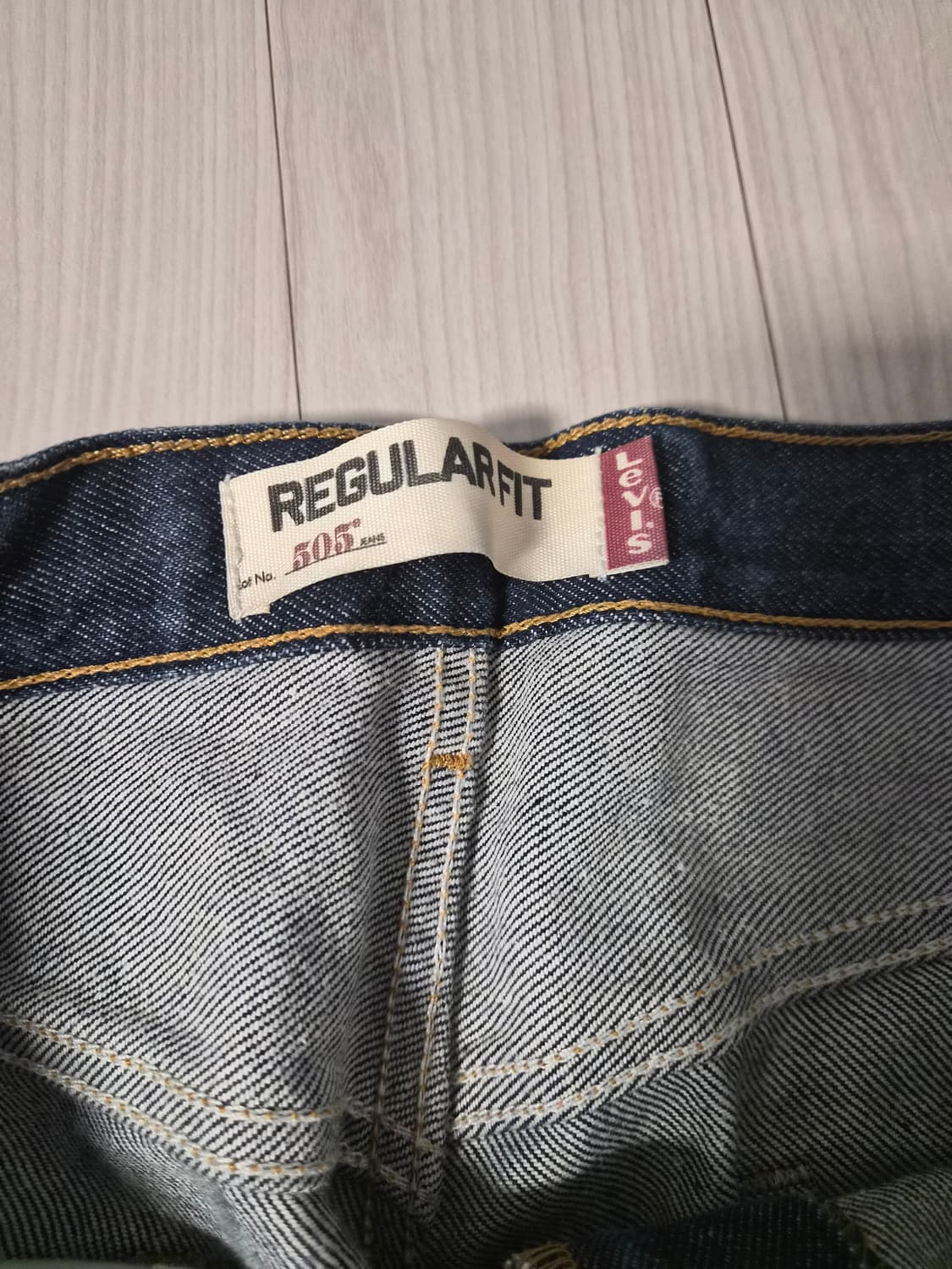 Levi's 505 Regular Fit 데님 팬츠 상품이미지4