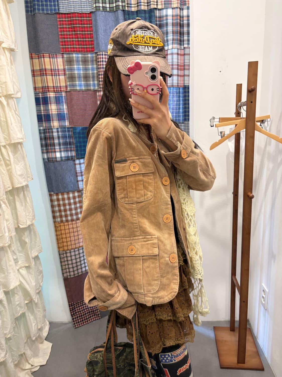 캘빈클라인 코듀로이 포켓 자켓 상품이미지2