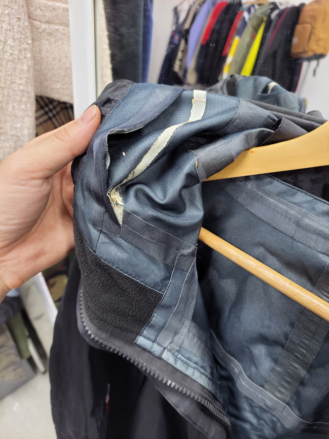 노스페이스 고어텍스 xcr 바람막이 점퍼 m L 상품이미지6