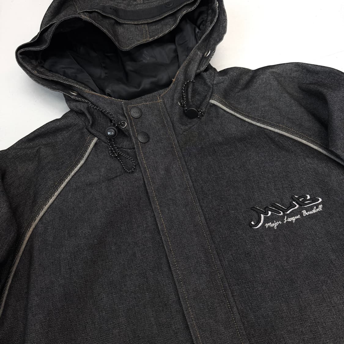 MLB 00s 올드스쿨 데님 후드 자켓 상품이미지4