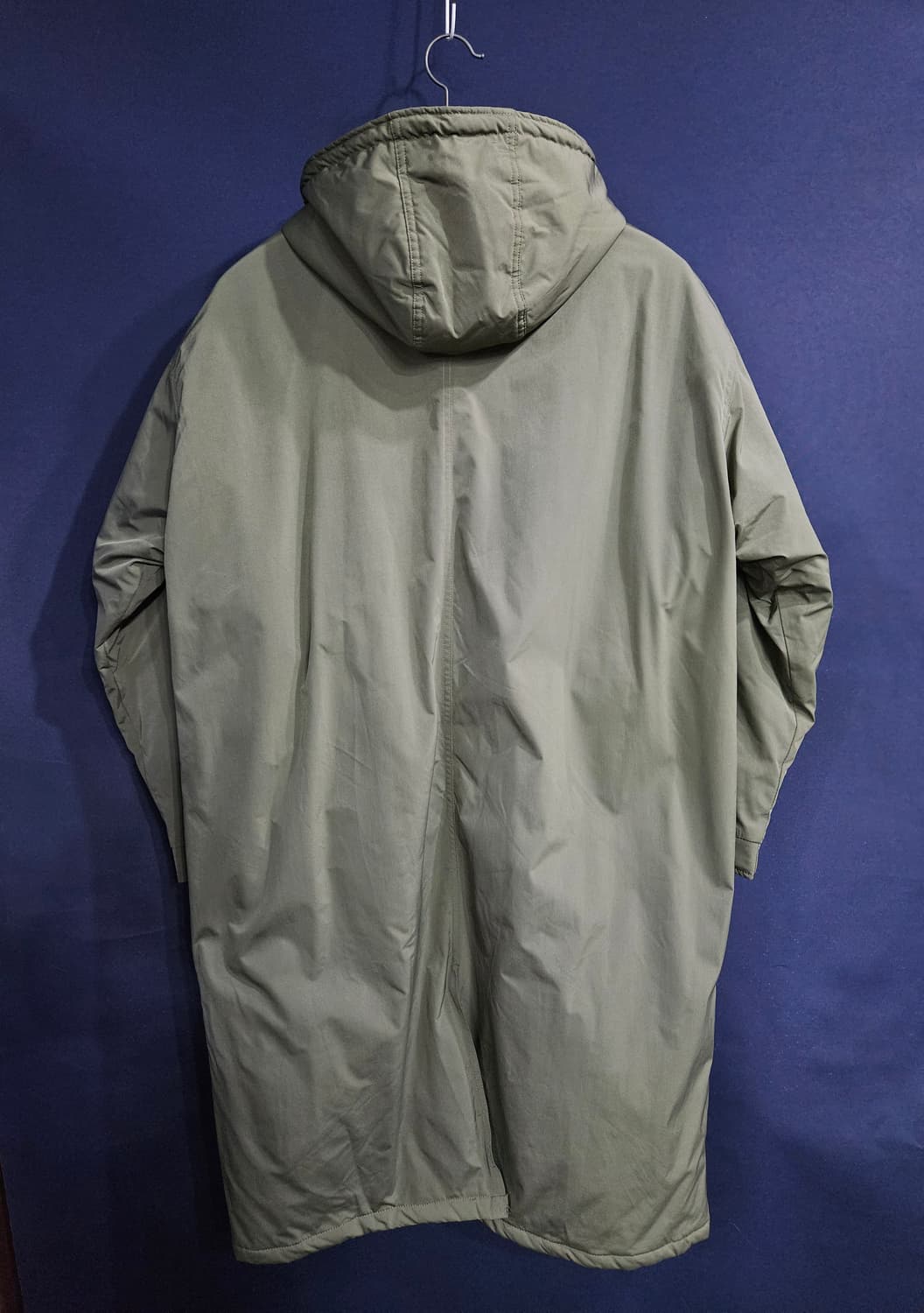 SCENT 카키컬러 남성 오버핏 100~105 롱 야상점퍼  상품이미지2