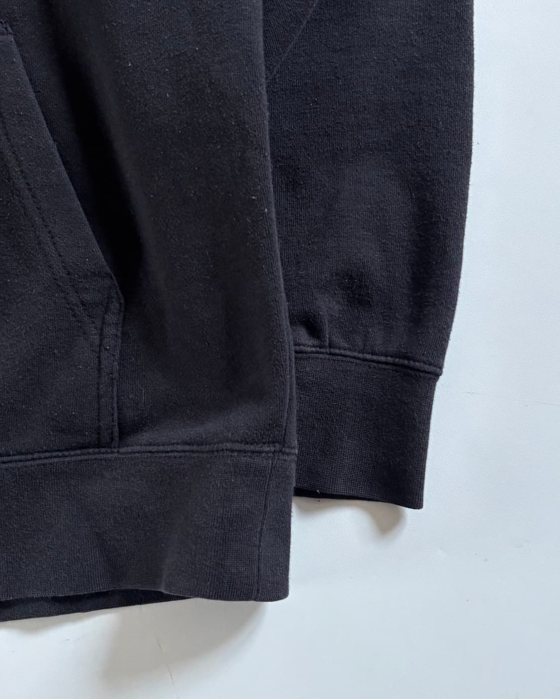 Stussy 스투시 빅스탁로고 블랙컬러 후드티 상품이미지6