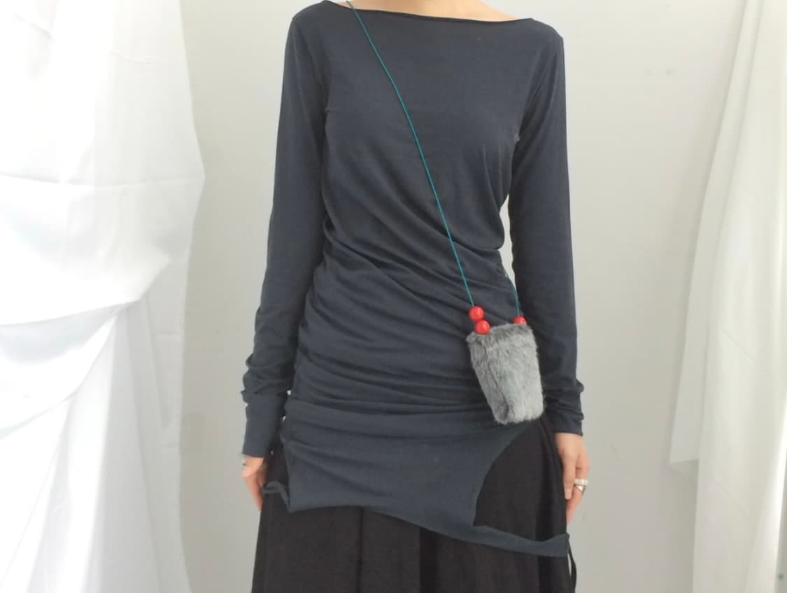 루즈핏 라운드 슬리브티 상품이미지3