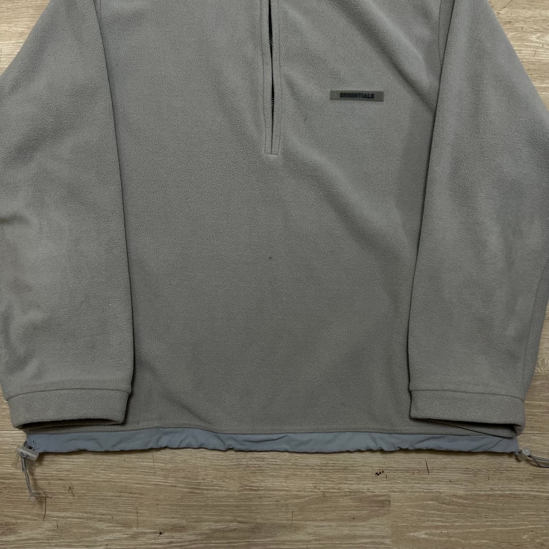 피어오브갓 에센셜 후리스 아노락 반집업 자켓 [그레이] L/100 상품이미지3