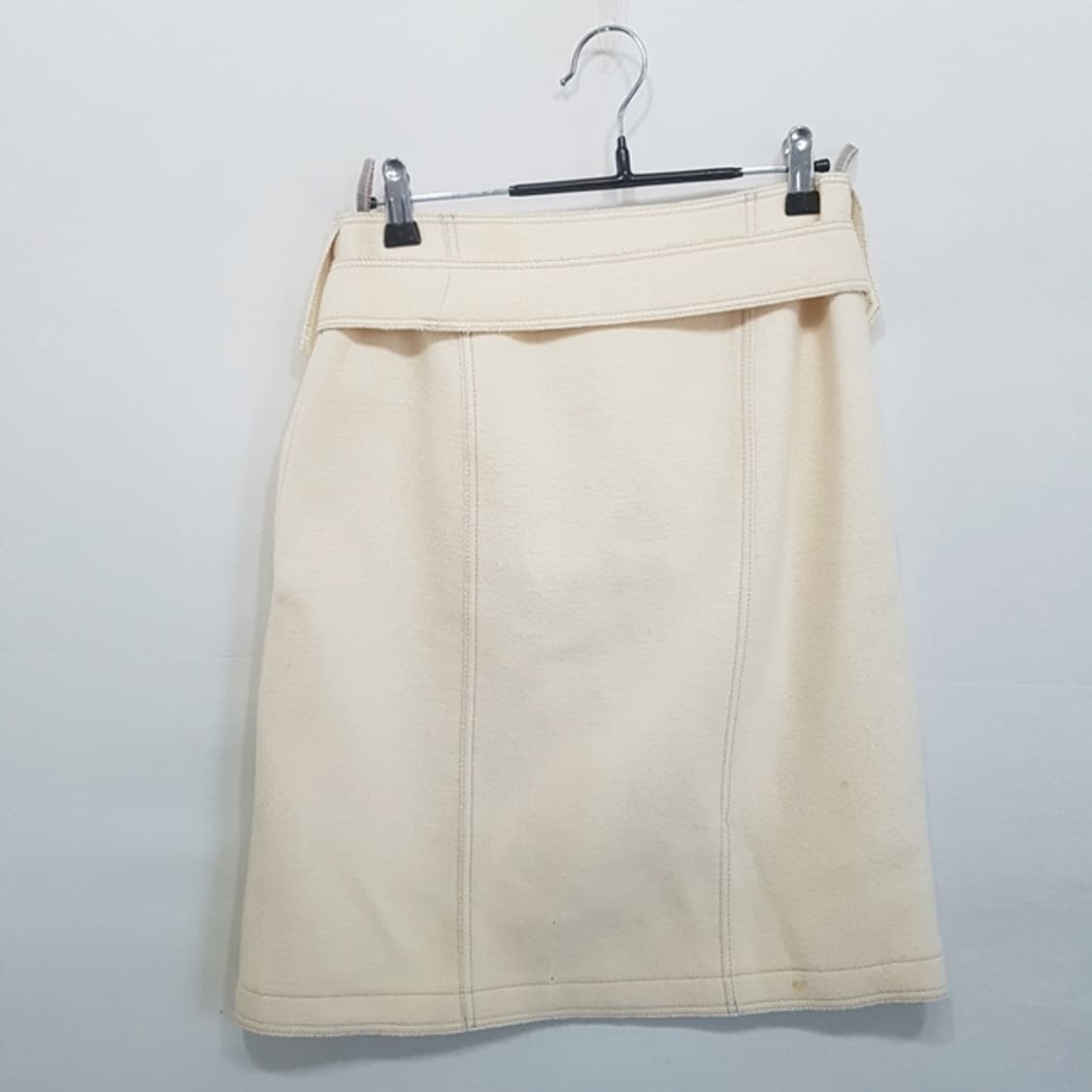 Burberry 버버리 블루라벨 울 스커트 아이보리 상품이미지4