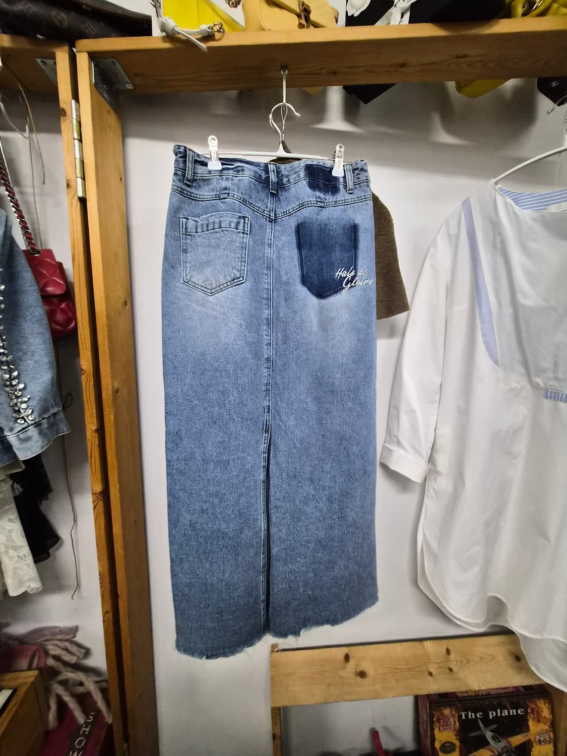 JS뉴욕 케이프니트.보브 데님스커트 상품이미지9